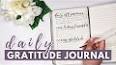 Видео по запросу "gratitude journal exercise"