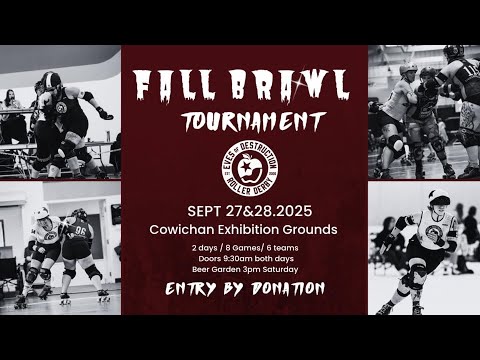 Fall Brawl Roller Derby Tournament - Sunday 28 Sep
