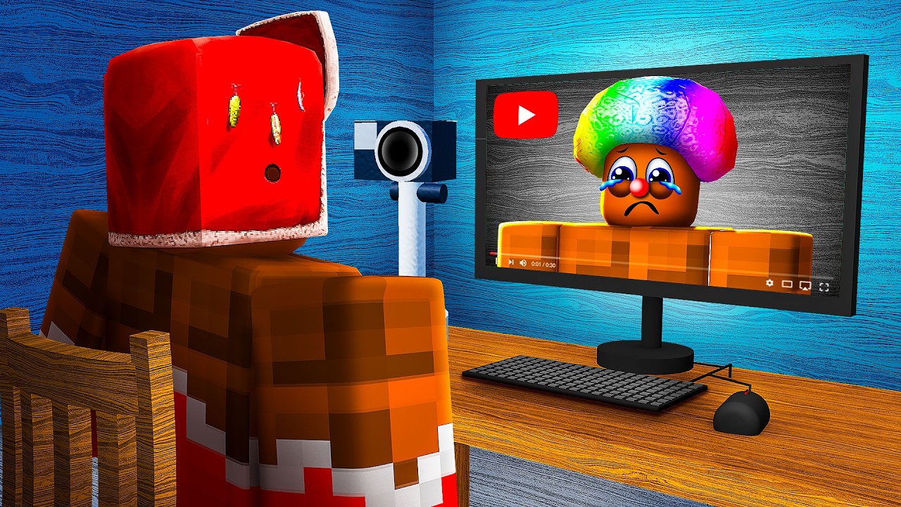 🤡 МОЙ ДРУГ СТАЛ ХУДШИМ ЮУТУБЕРОМ В МИРЕ!🤣 РОБЛОКС