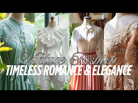 Vintage Fashion Trends for Spring 2025: Timeless Romance &amp; Elegance