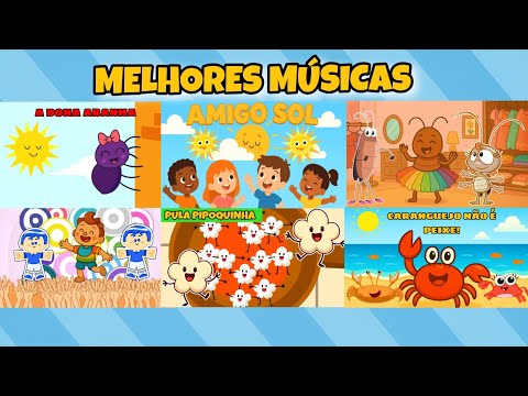 Melhores músicas Infantis para crianças | Compilado de músicas | Vídeos para crianças | Kids