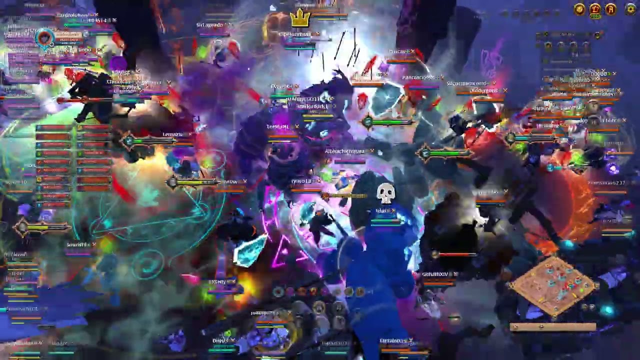 albion online gremio OEA VS POST-MORTEMM