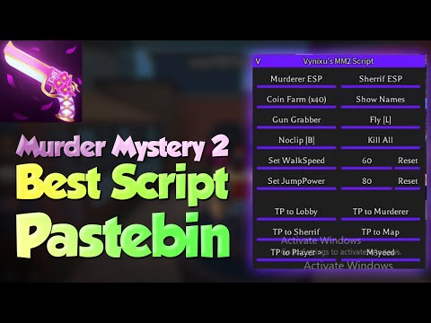 Roblox Murder Myster 2 Script Pastebin 2023 (NEW) | MM2 Script Hack/GUI