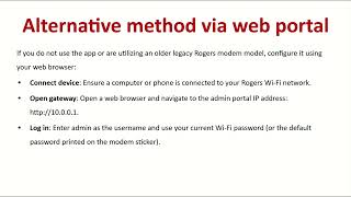 How to Switch Rogers Wi-Fi from 5GHz to 2.4GHz – Split SSIDs for Smart Devices