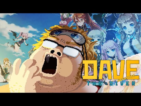 Видео: Вечеринка с медузами ☀ Dave the Diver Прохождение игры #9