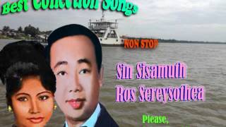 Nonstop ▶ sin sisamuth and ros sereysothea song Mp4 collection nonstop #01 1