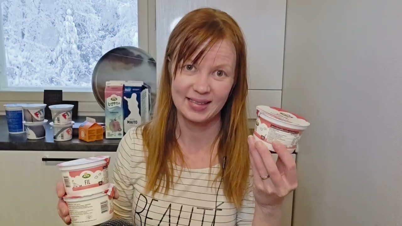 ASMR - Финские покупки продуктов - еженедельные походы за продуктами - тихий голос с акцентом