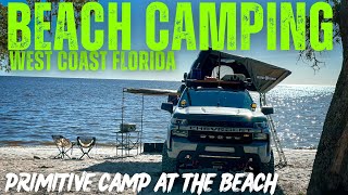 Solo Camping Florida - West Coast Beach Camping