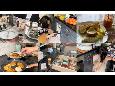 🧼სამზარეულოს კარადების გენერალური დასუფთავება🧹როლები🍱#ვლოგი #მოტივაცია #გერმანია #1k#საუკეთესო#1mill