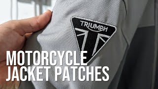 Information Motorcycle Jacket Patch Upgrade Guide