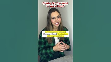 THIS interview answer will blow your interviewer away! #shorts