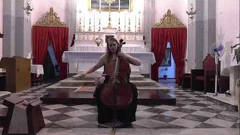 27-06-2019 Concerto Inaugurale FAI - Silvia Fasciano plays Bach Cello Suite No.1 in G (full)