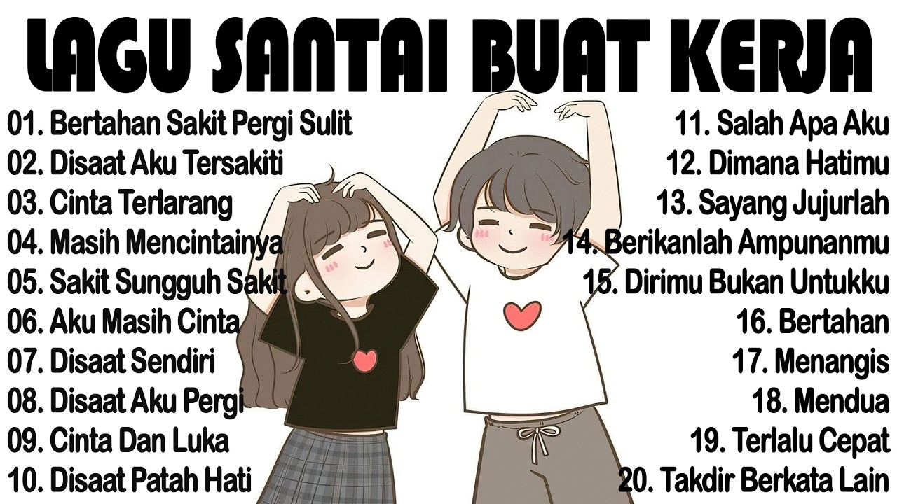 Lagu Galau Band Indonesia Paling Sedih || Teman Santai & Kerja || Hits Papinka, Dadali, Ilir7