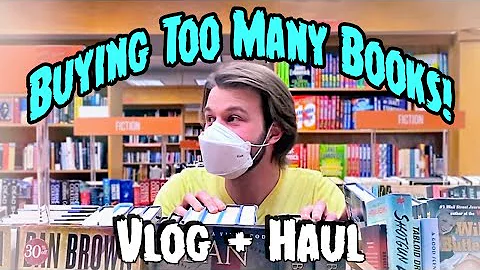 Buying Too Many Books! // BOOK SHOPPING VLOG (+ ha...