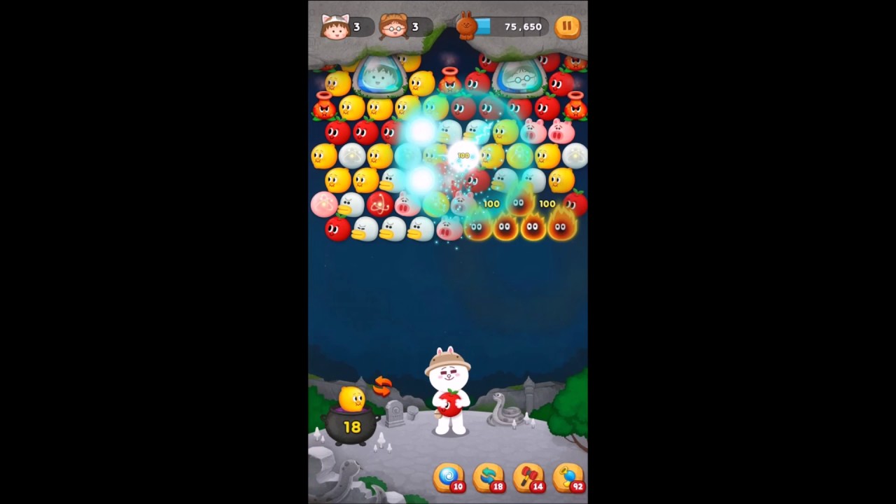 Line バブル2 Stage 698 黄金コニー 1 5 Gold Cony Line Bubble 2 Youtube