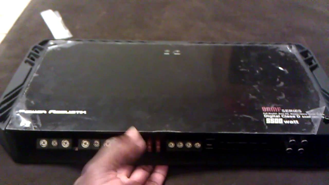 My New Power Acoustik Bamf 5500 1 By Poundin346