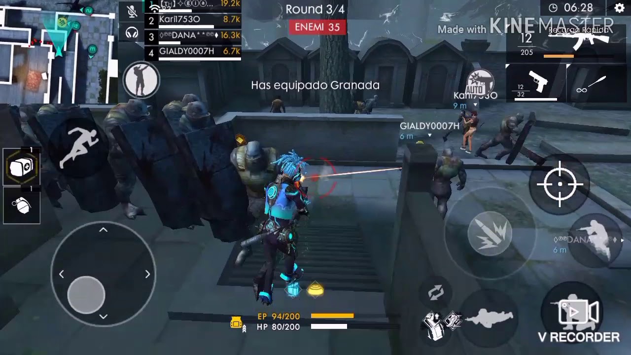 JUGANDO UNA PARTIDA EN MODO ZOMBIE (SÓLO CON AK) ¡¡FREE ...