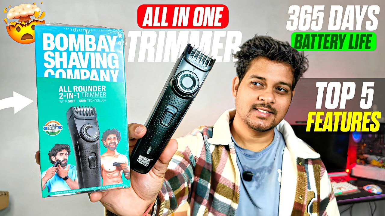 Bombay shaving company All rounder trimmer - unboxing & review