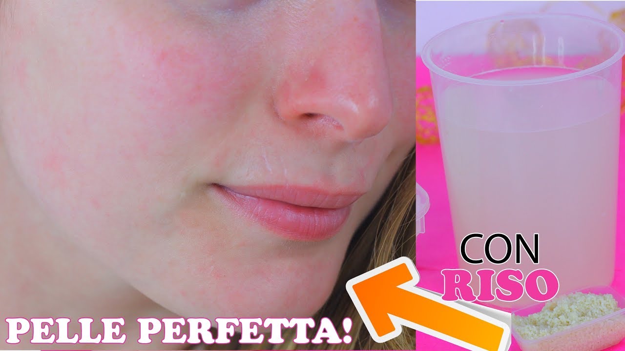 7 GIORNI USANDO ACQUA DI RISO SUL VISO - PELLE DI PORCELLANA | CHIARA ...