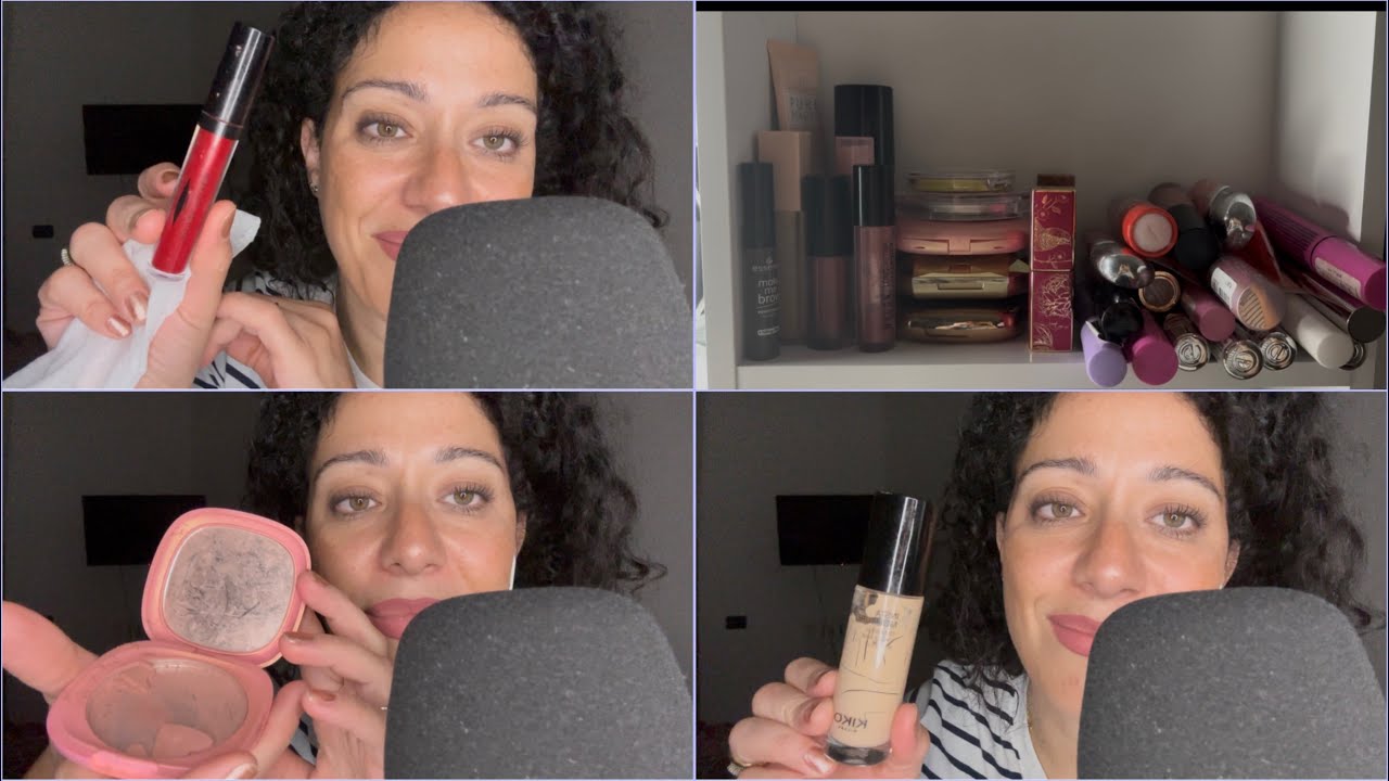 Asmr Prodotti finiti di make-up 💄 • Parte 1 • Asmr ita 