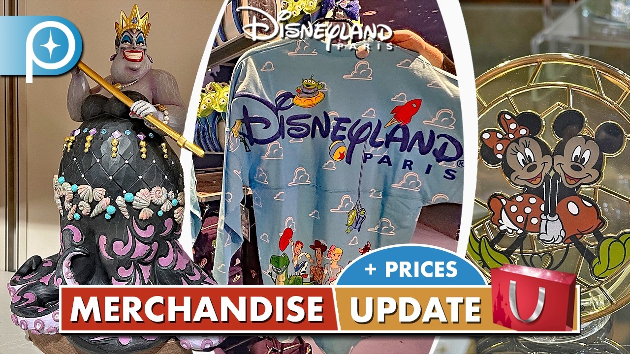 PART 1 | 🛍 Disneyland Paris MERCHANDISE Update | June 2026 - YouTube