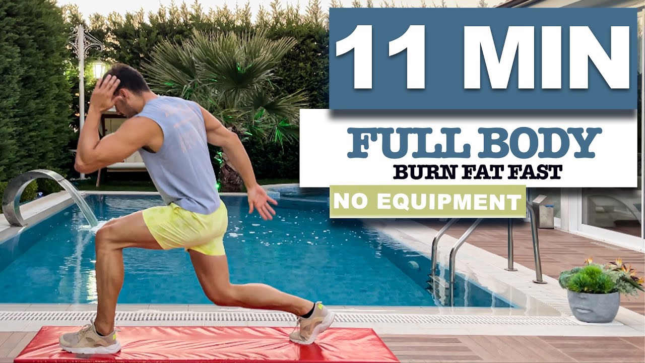 11 Min Full Body Workout // Burn Fat Fast | velikaans - YouTube
