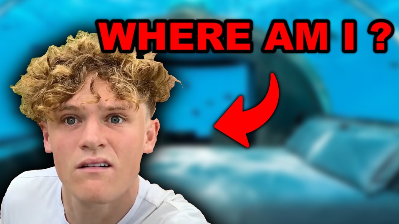 Ryan Trahan Finds a SECRET BUNKER in his Hotel