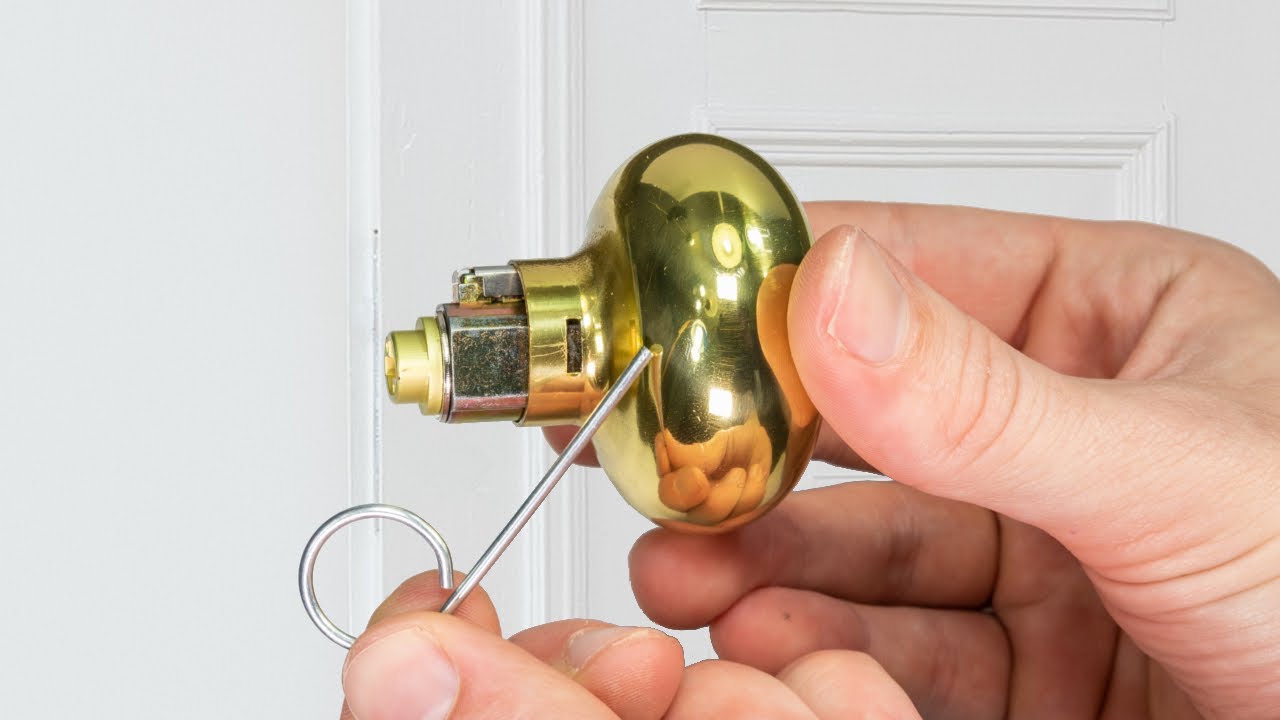 Swapping Schlage deadbolt cylinders and tailpieces 