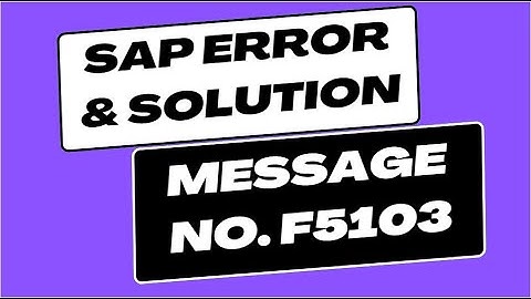 SAP Error // No Amount tolerance range entered for your company code XXXX // Message no  F5103
