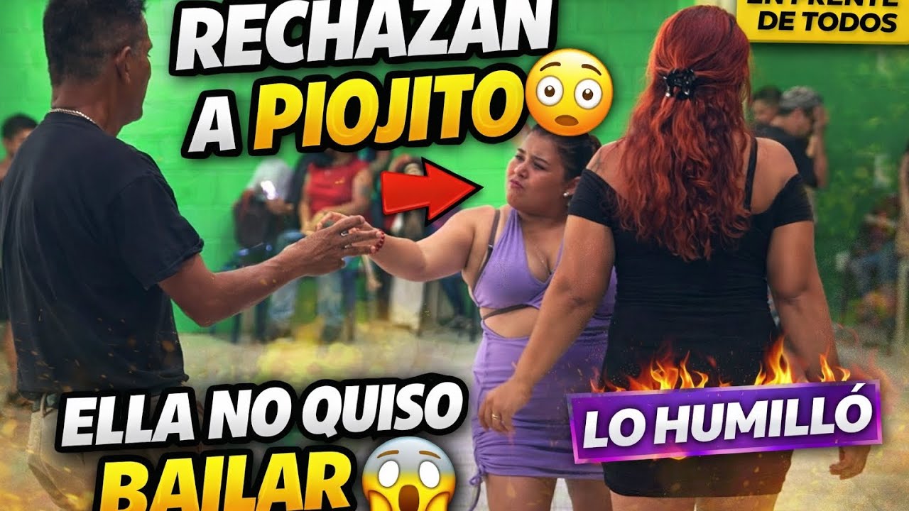 El Solo Quería Bailar Y Ella Lo Rechazó 😤 Pobre Piojito Lo Ven De Menos 💔‼️