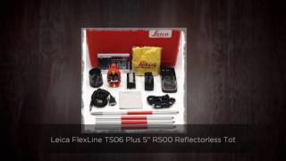 Leica FlexLine TS06 Plus 5 R500 Reflectorless Total Station