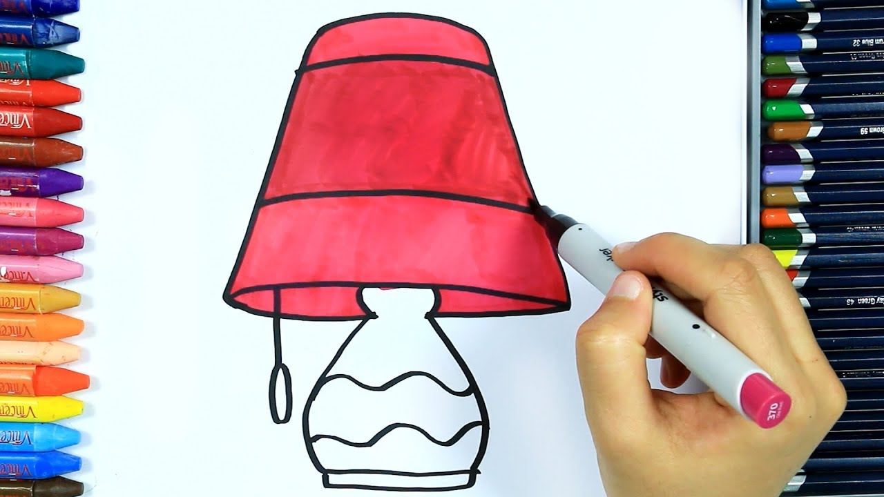 Dibujos para dibujar | Dibujos para pintar | Cómo dibujar pantalla de  lámpara - thptnganamst.edu.vn