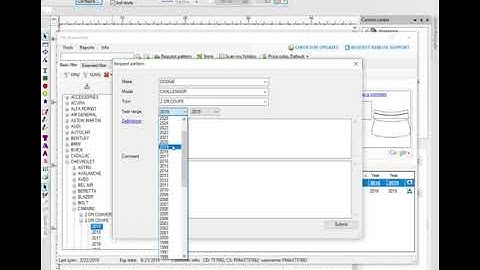 How to Request a pattern in Film Designs 4.0