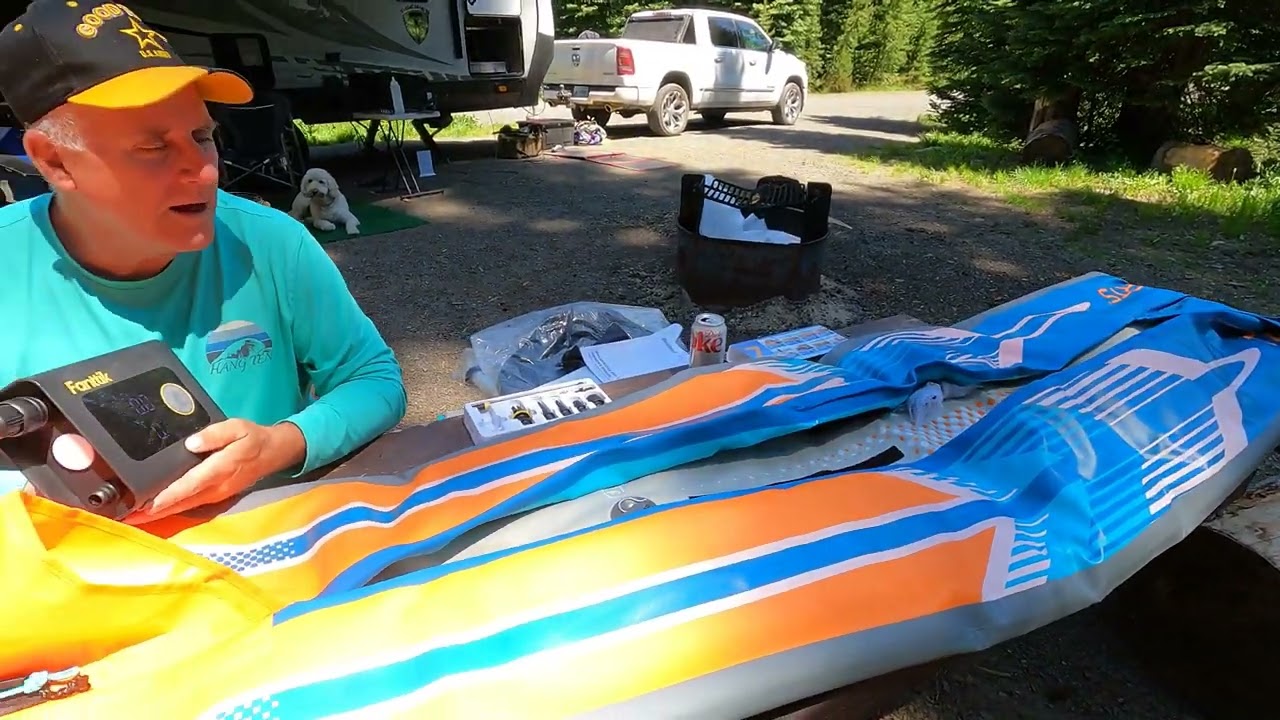 Tobin Sport Kayak & Fanttik Air Pump Review