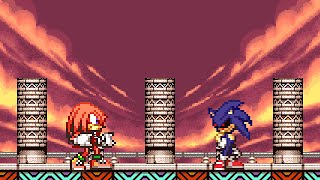 Mugen The Evil Awakens 2-Knuckles Vs Exslayer