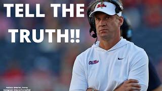 Celebrity Lane Kiffin's JUST GOT CAUGHT LYING - ABOUT WHAT REALLY HAPPENED DURING HIS TIME AT OLE MISS! Wealth