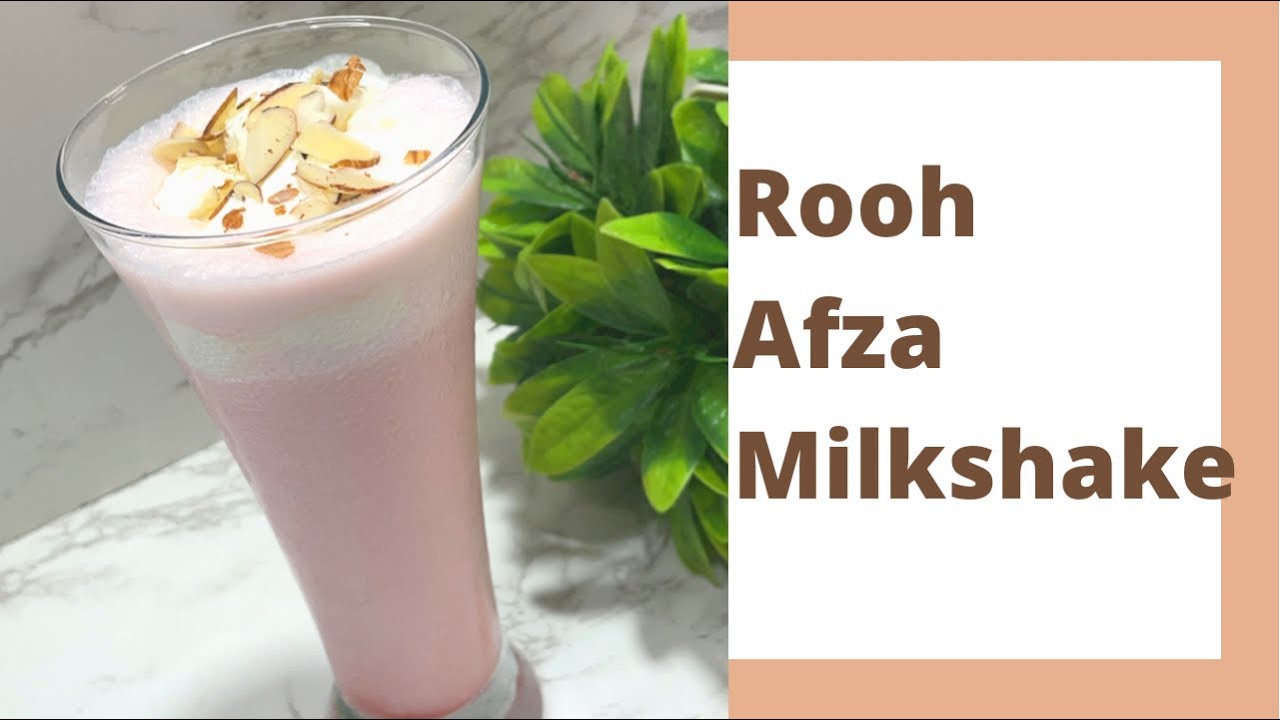 Quick & Easy Rooh Afza Milkshake | Refreshing Summer Drink | Cook With Farheen & Arsheen