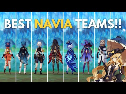 6 Strongest Teams For C0 Navia!!