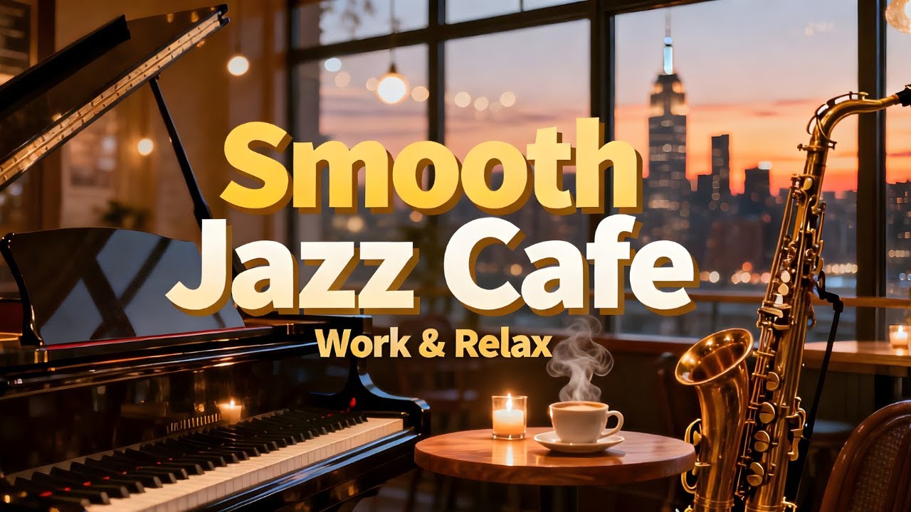 Relaxing Smooth Jazz ☕ Perfect Background Music for Work & Focus