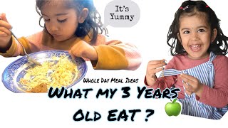 [Sub] What my 3 Years Old EAT in a Day? Healthy Recipes and Baby Food Ideas | Baby Eating herself