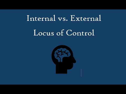 Internal vs external locus of control - YouTube