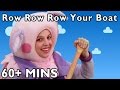Row Row Row Your Boat and More | Nursery Rhymes by Mother Goose Club Playhouse!
