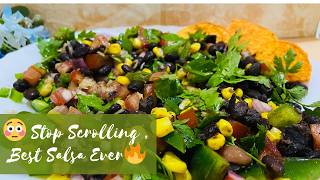 Stop Scrolling This 1-Min Black Bean Salsa Is Breaking The Internet Cozy Cottage