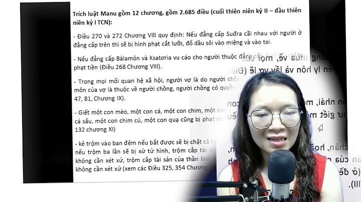 So sánh bộ luật hammurabi và manu năm 2024