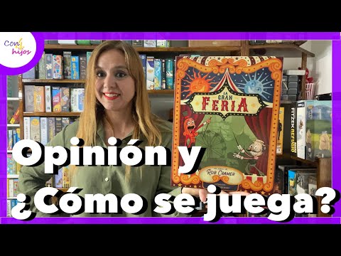LA GRAN FERIA?(Maldito Games) Opinión y ¿Cómo se juega?
