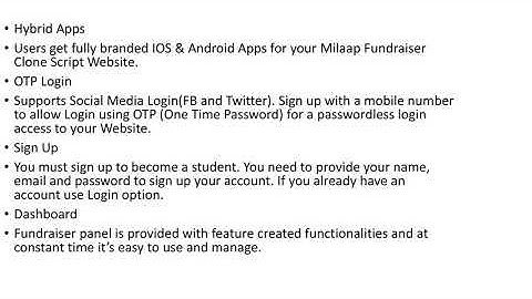 Milaap Fundraiser Clone | Milaap Fundraiser Script