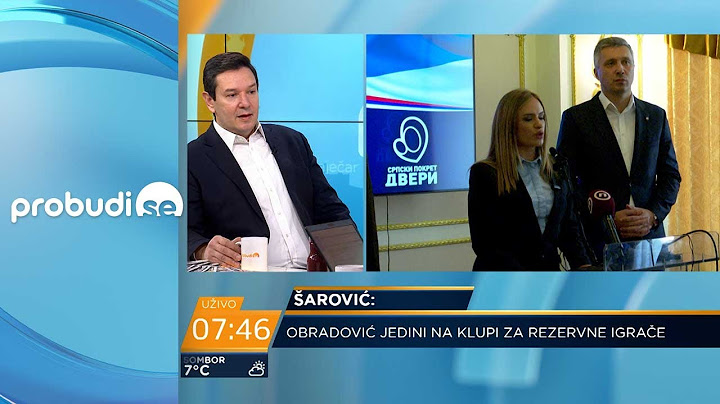 Siguran sam da neće biti novi gradski izbori - Nemanja Šarović