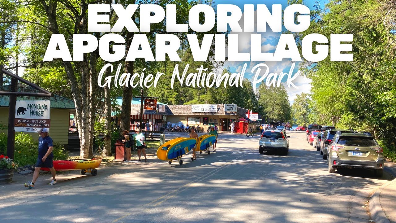 Exploring Apgar Village West Glacier, Montana, USA YouTube