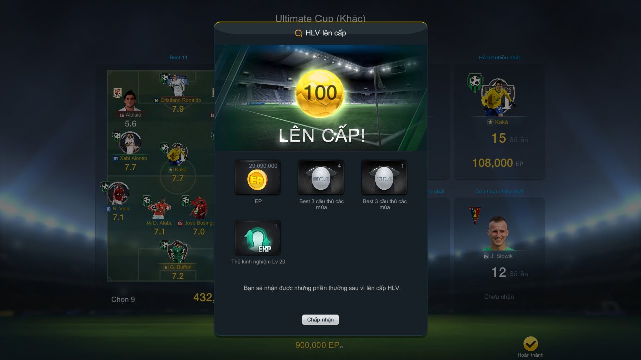 FIFA Online 3 Level 100