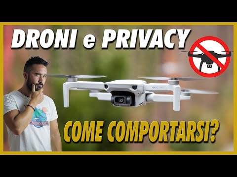 DRONI e VIOLAZIONE della PRIVACY - ECCO COME VOLARE RISPETTANDO LE REGOLE👌